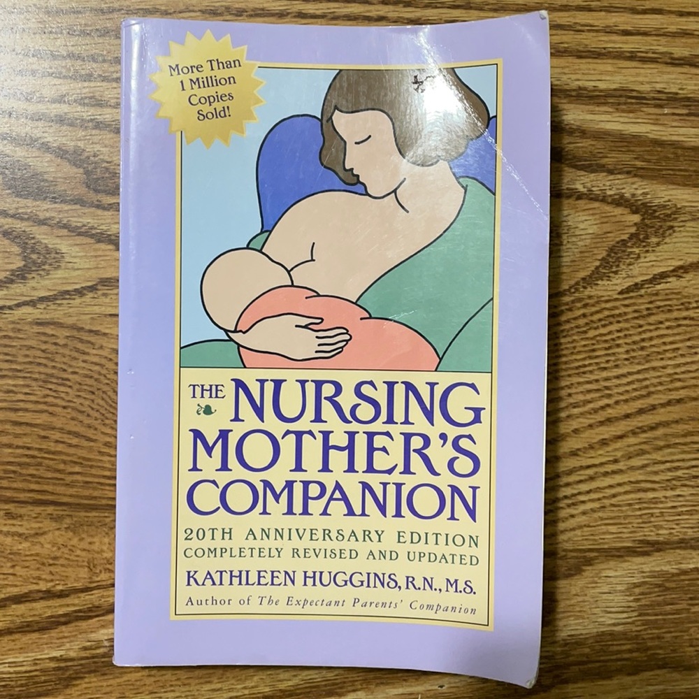 “The Nursing Mother’s Companion” paperback book. EUC.